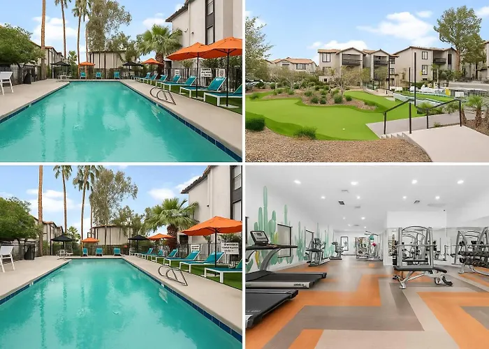 Cozy 2br Near Asu Pool Grill Pet Frndly Parking Apartment *